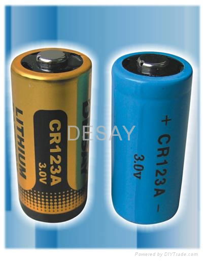 CR123A 3.0V Cylindrical Lithium battery 3