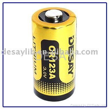 CR123A 3.0V Cylindrical Lithium battery 5