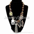 Women Costume Necklace Vintage Style Jewelry Set Wholesale Chinese Custom Trendy 1