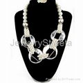 Women Costume Necklace Vintage Style Jewelry Set Wholesale Chinese Custom Trendy 5