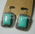 Vintage Turquoise Earrings Studs Women's Fashion and Costume Jewelry Manufactuer 2