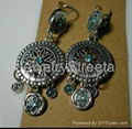 Vintage Turquoise Earrings Studs Women's Fashion and Costume Jewelry Manufactuer 3