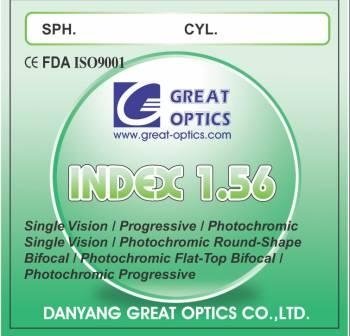 1.56 Photochromic / Transition Optical Lenses