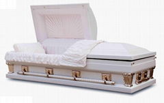 US Style Steel Casket Oversize model