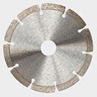  segmented siamond blade for wide range of masonry material with fast cutting an