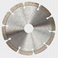 segmented siamond blade for wide range