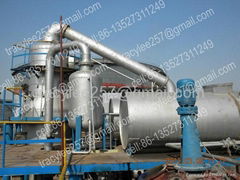 waste oil refining distiling equipment