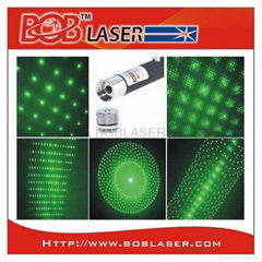 Green Laser Pointer With 5 Projector Caps 30mw