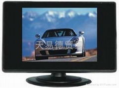 2 CH Video Input 3.5 Inch Digital TFT LCD Monitor