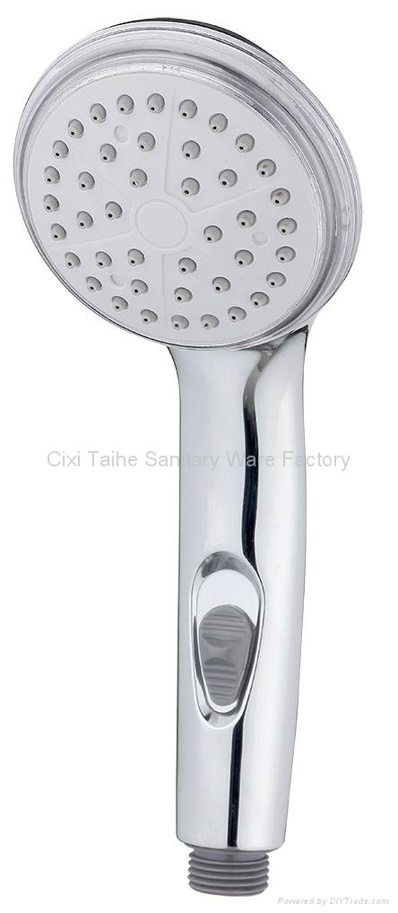 3 colors changing LED Handheld Showerhead with on/off switch (TH-1618)