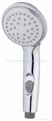 3 colors changing LED Handheld Showerhead with on/off switch (TH-1618)