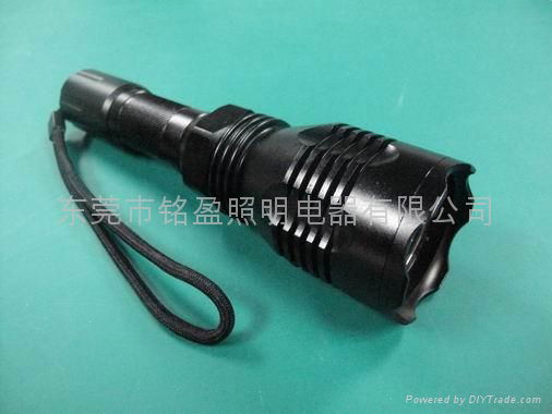 High power LED flashlight, 