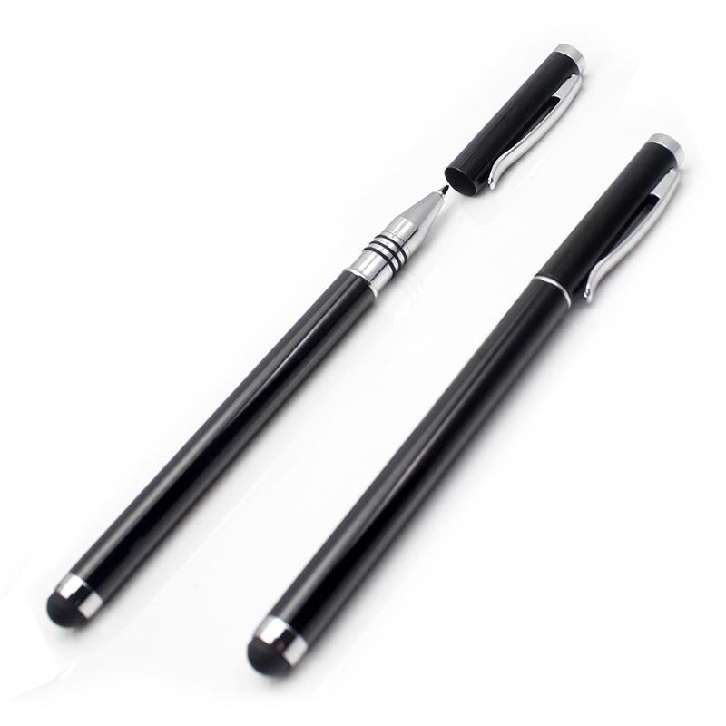 2in1 capactive stylus with built-in ball pen 2