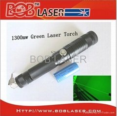 1300mw Adjustable Green Laser Pointer