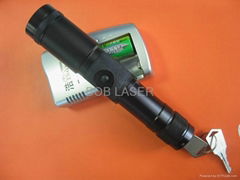 200mw Adjustable Green Laser Pointer with Safety Key