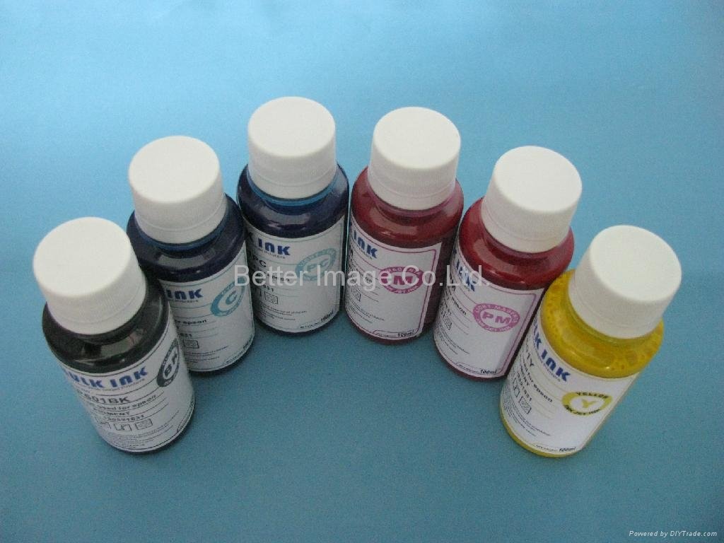 Sublimation ink,Pigment ink,Dye based ink,Solvent ink 4