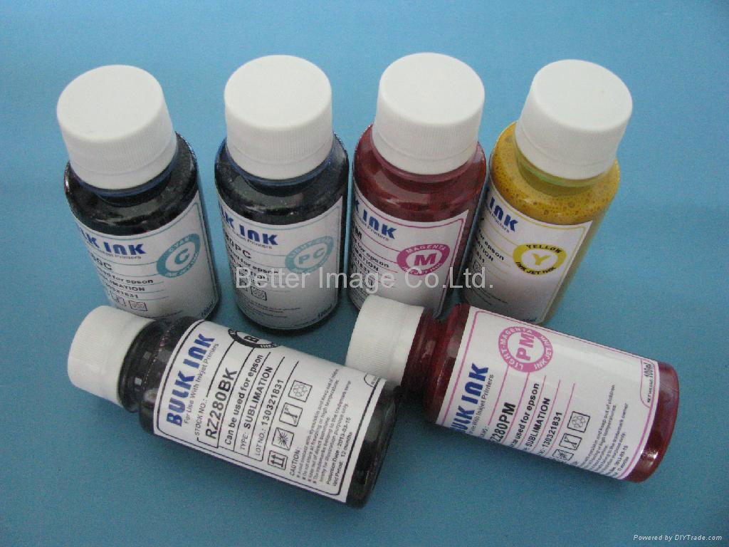 Sublimation ink,Pigment ink,Dye based ink,Solvent ink 5