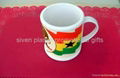 customized promotion pvc mug cup