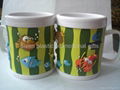 customized promotion pvc mug cup 2