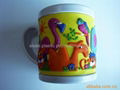 customized promotion pvc mug cup 4