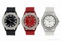 Geneva silicone watch 5