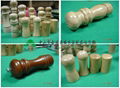 wooden pepper mill