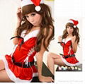 Sexy St Nick Christmas costume  1