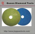 Wet polishing pad 1