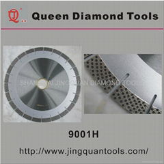 Holes diamond saw blade