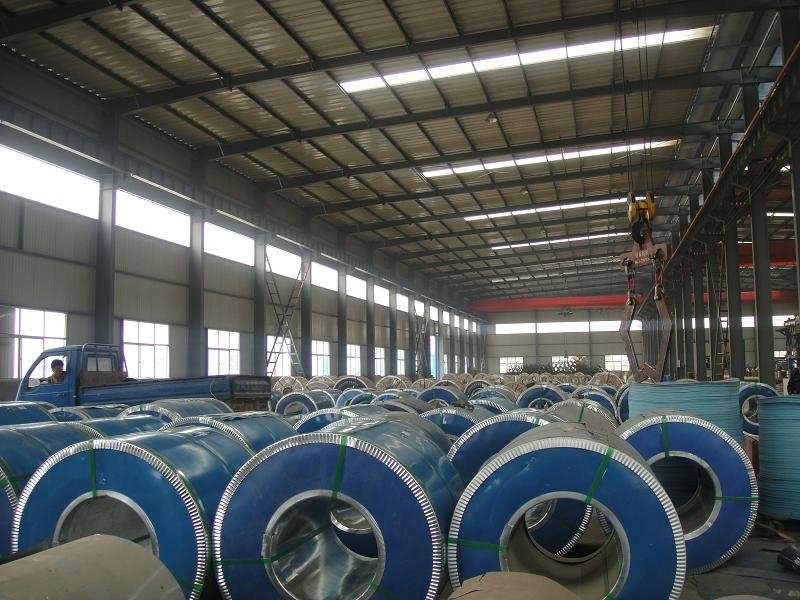Galvanized steel coil factory