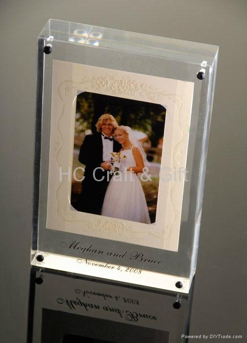 acrylic photo frame display