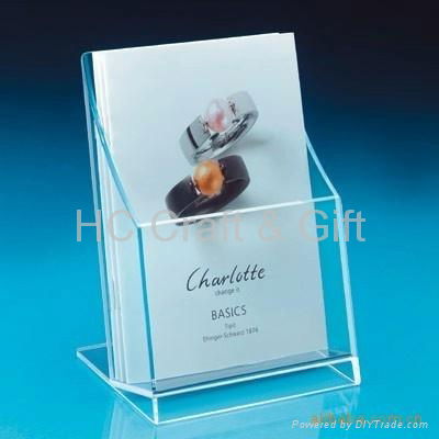 acrylic brochure display