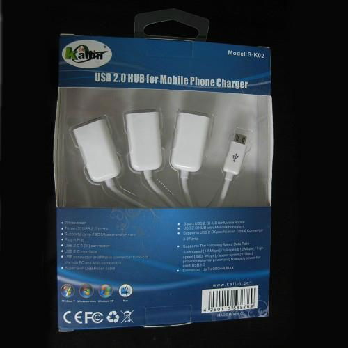 mobile phone Multi USB 2.0 hub HM-E005 3