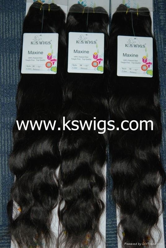 Natural Wavy Malaysian Virgin Hair Weaving 3