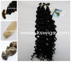 Wholesale human keratin hair