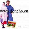 100% PVC RainPoncho/Rain Poncho/Poncho 3