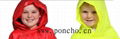 Chidren Carton Rain Poncho