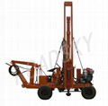 Guardrail Pile Driver and Extractor 3