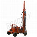 Hydraulic Driller for Guardrail Post