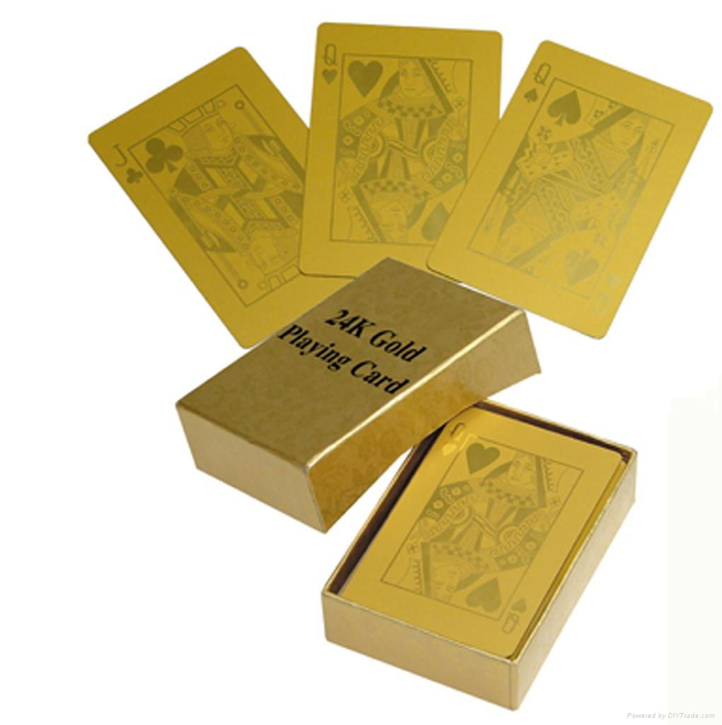 Golden/Silver Playing cards 2