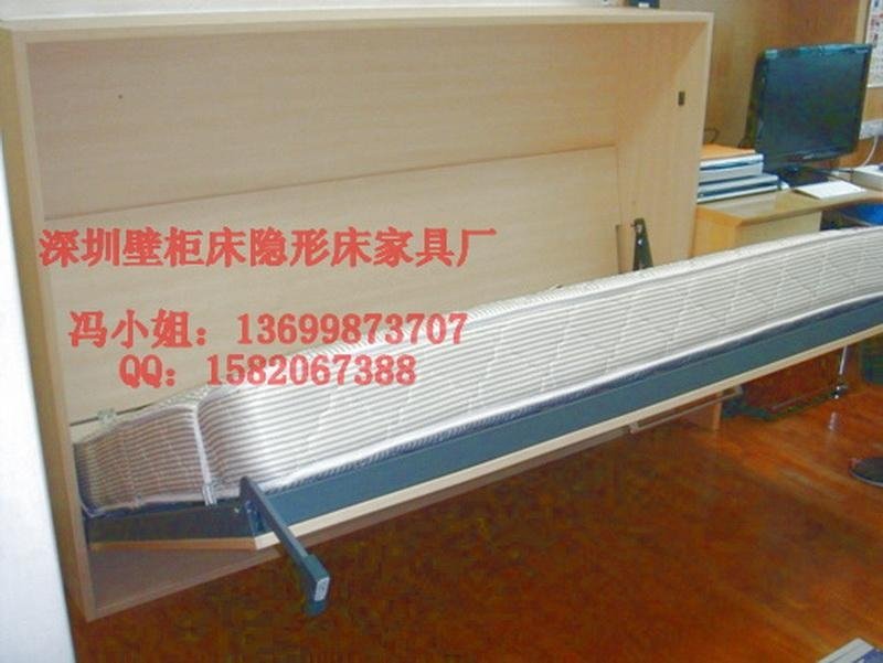 深圳壁櫃床翻板床隱形床配件 5
