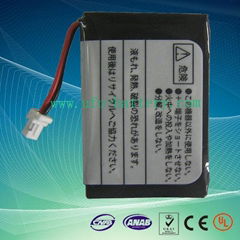 3.6v 285mAh Li-Polymer Battery for MP3