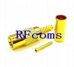MCX female straight connector for RG174 RG316
