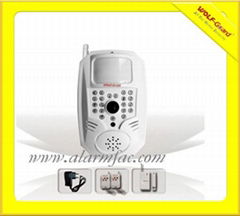 Multifunctional GSM MMS Alarm System with Night Vision Camera