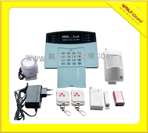 New GSM Security Alarm System with Voice and Intercom