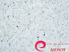 Engineered White Crystal Quartz stone