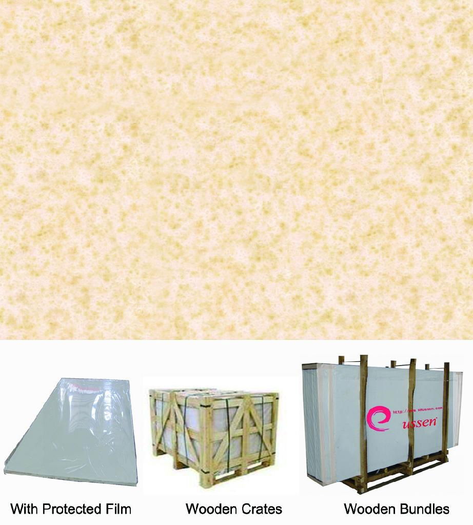 Pore Crystallized Glass Panel Quicksandy Beige 2