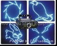 I Blue 500 Blue Cartoon Laser Stage Light ILDA interface 1