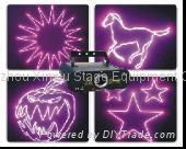 I Purple 300 RB Cartoon Laser Stage Light IDLA interface