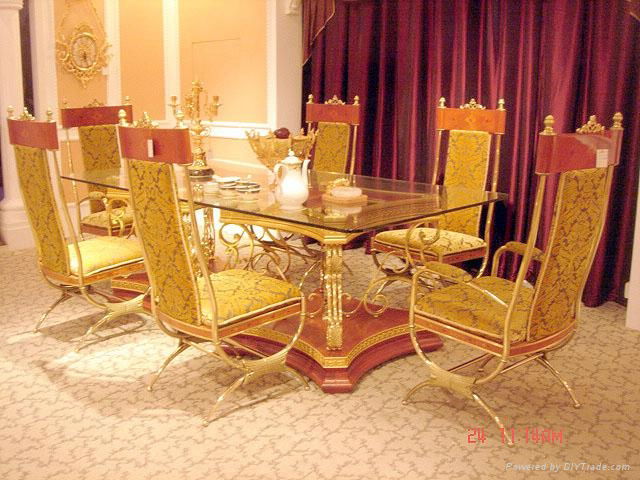 dinner table and chairs  2